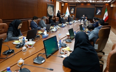 نشست مدیرعامل سازمان منطقه آزاد کیش با مدیرعامل شرکت ملی پست جمهوری اسلامی ایران